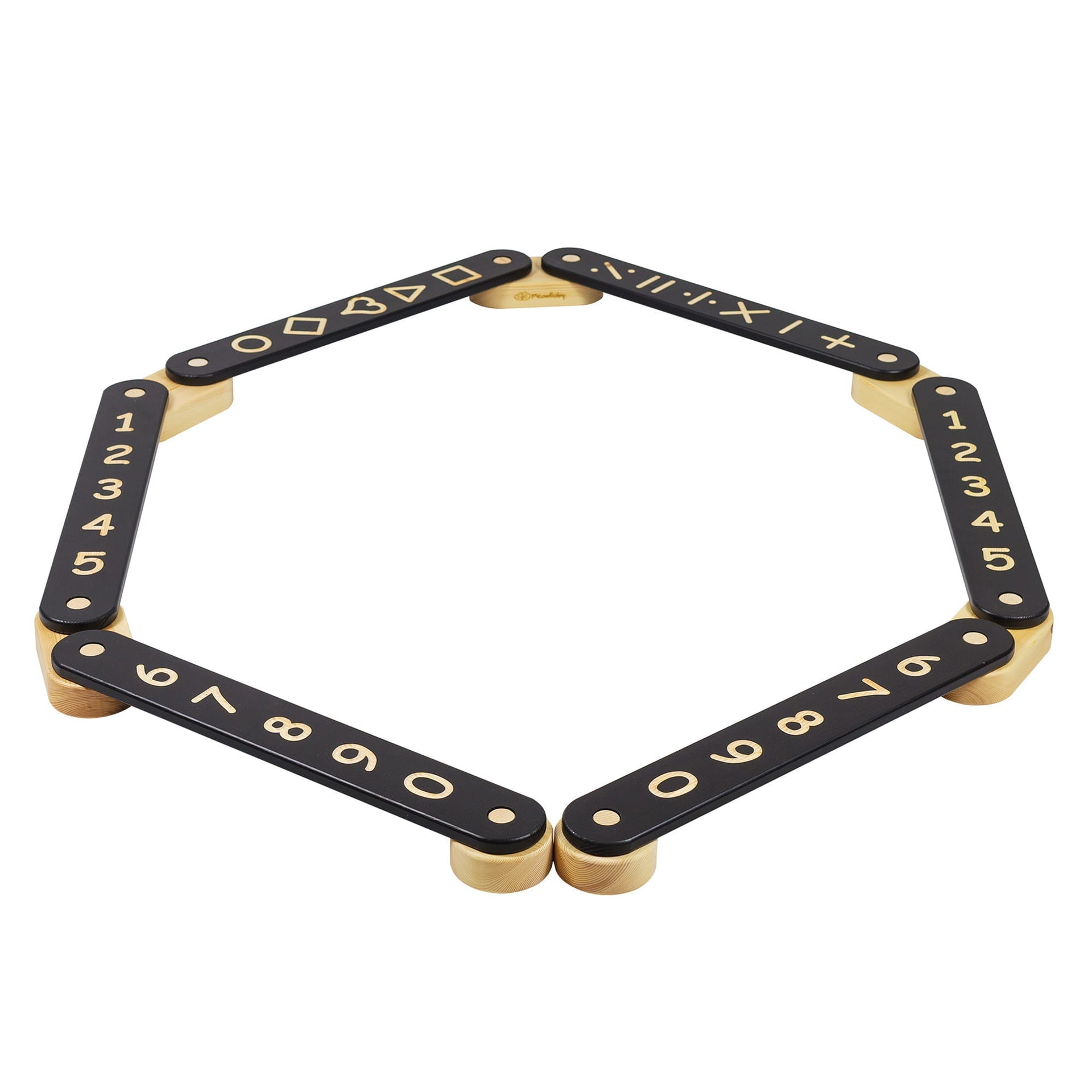 Wooden Balance Beam Sensory Path – Educational & Fun by MeowBaby at www.brixbailey.com