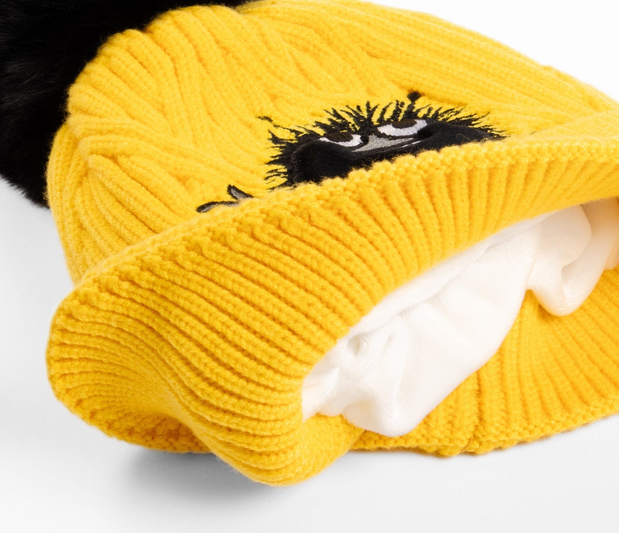 Cheerful Yellow Winter Beanie for Kids