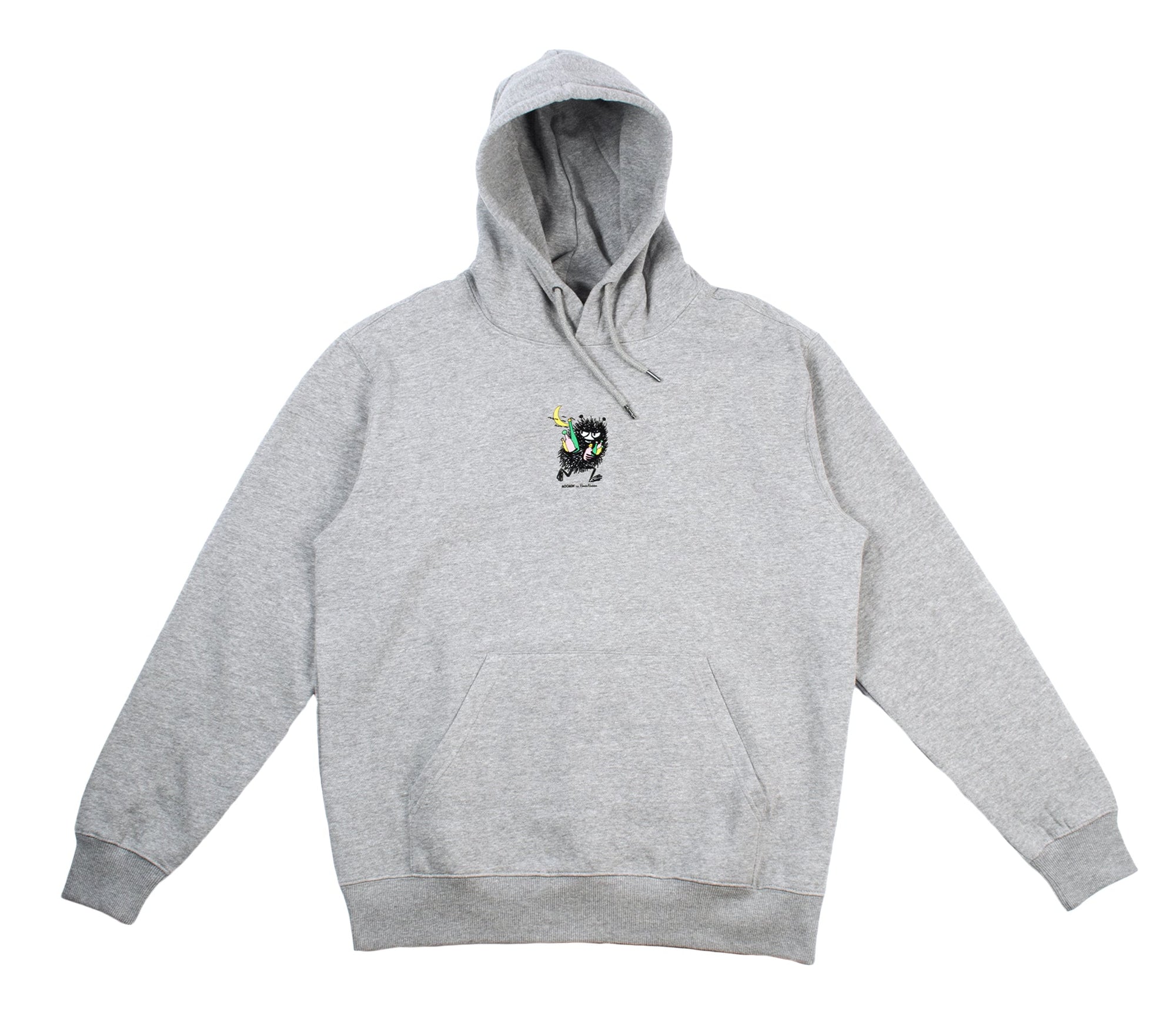 Grey Heavy Cotton Stinky Hoodie Unisex Fit