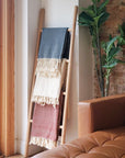 Artisanal Handwoven Cotton Throw Blanket
