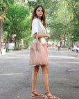 Nadi Jute Tote Bag - Red