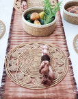 Tie Dye Cotton Napkin - Brown (Set of 4)-2