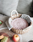 Bread Warmer & Basket - Vintage Flower