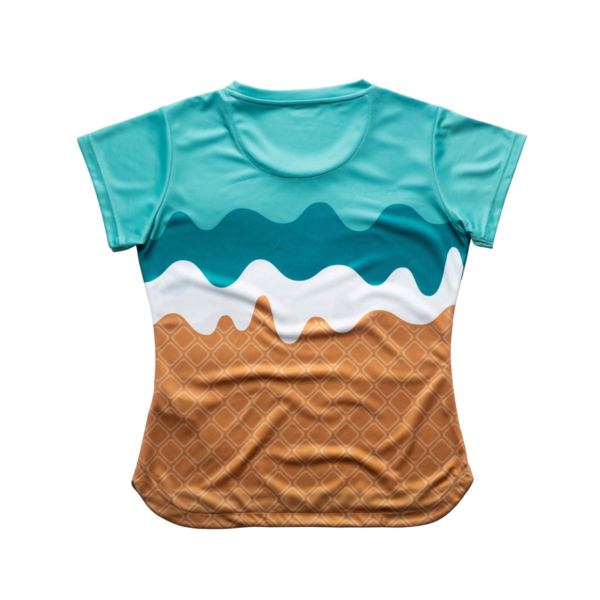 Aixo Sundae Womens Top Teal