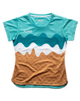 Aixo Sundae Womens Top Teal
