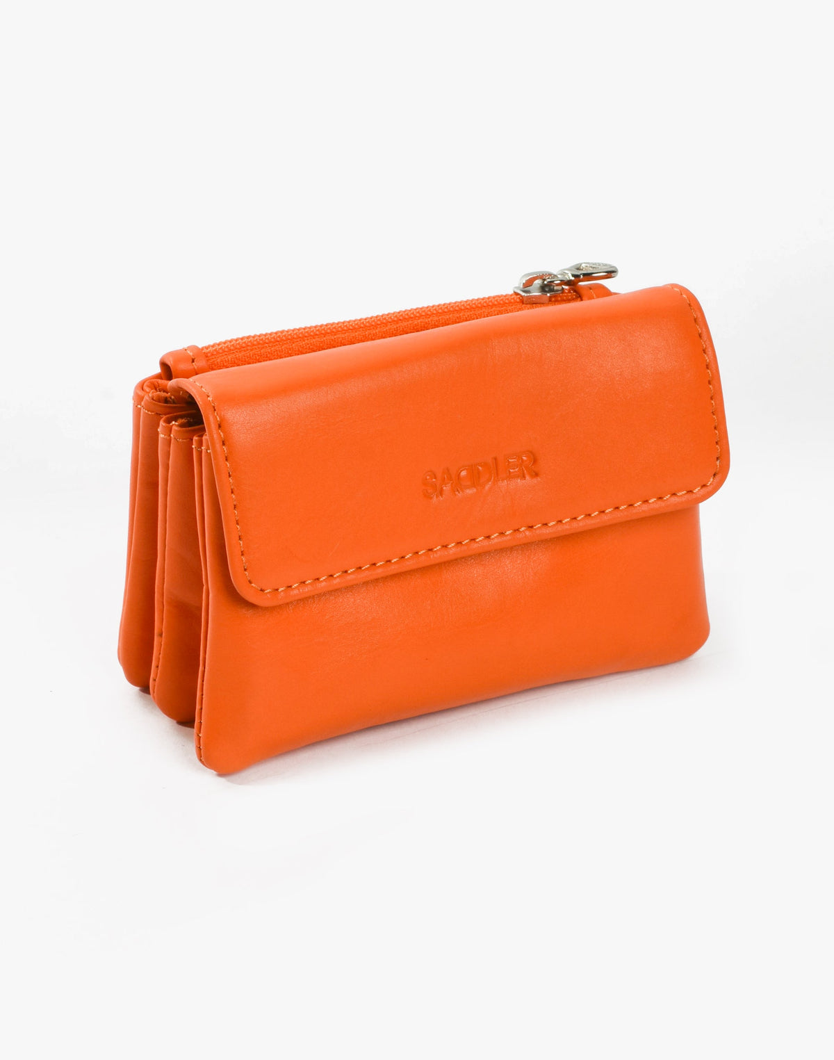Spacious Leather Purse "Lily" – Handmade by Saddler | RFID Protected &amp; Gift Boxed | Triple Gusset Design for Cards, Coins &amp; Keys