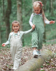 Sage Corduroy Dungarees