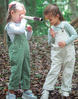 Sage Corduroy Dungarees