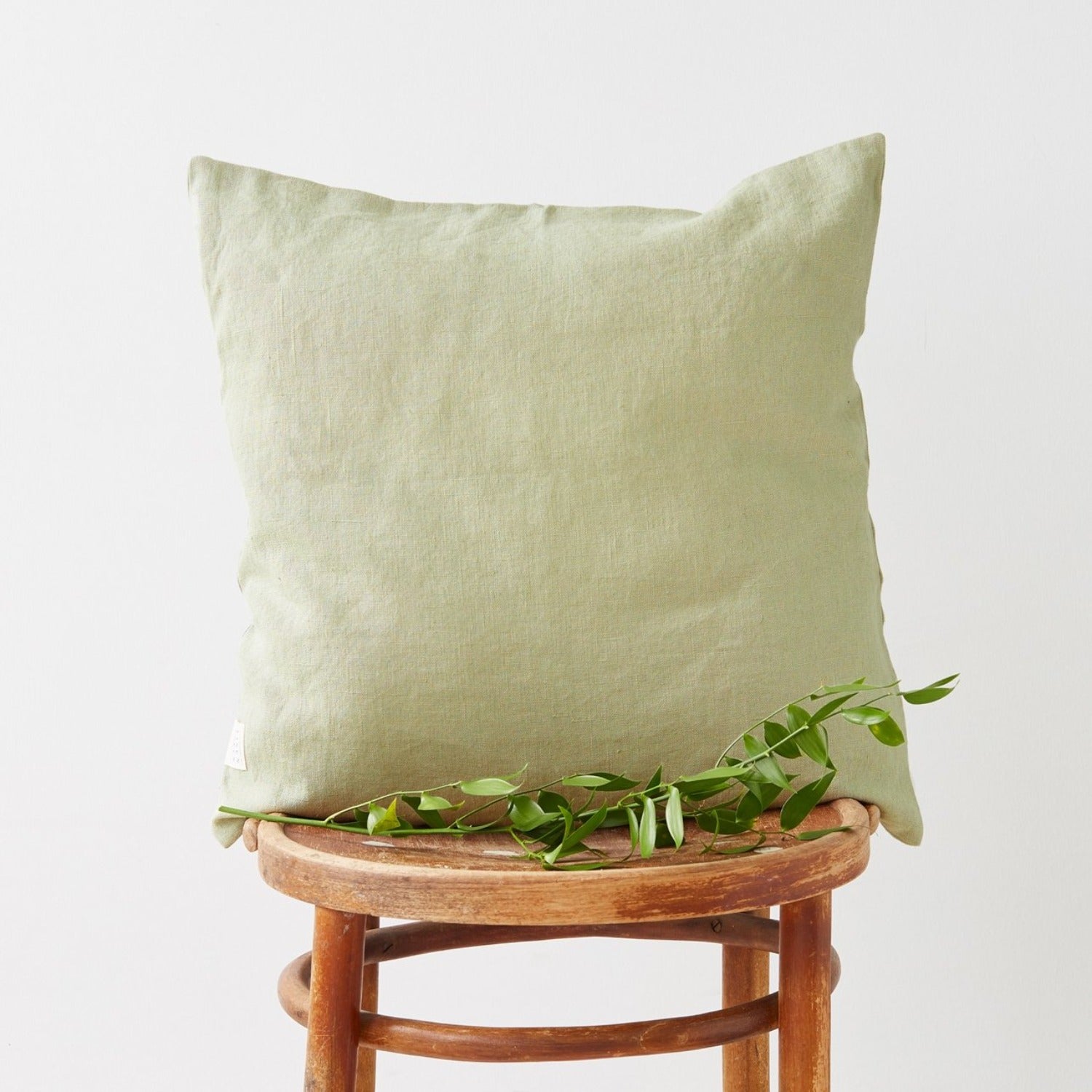 Stone Washed Linen Cushion Cover
