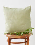 Stone Washed Linen Cushion Cover
