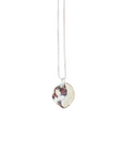 Salt Sterling Silver Pendant Necklace