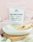 Mindfulness Luxury Himalayan Bath Salts with Lavender, Jojoba Essential Oils with Lavender Seeds