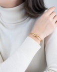 Golden Soho Cord Bracelet