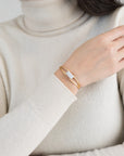 Snow Regent Cord Bracelet