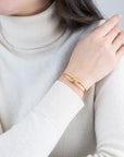 Golden Soho Diamond Cord Bracelet