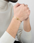 Golden Soho Diamond Cord Bracelet