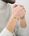 Silver Soho Diamond Cord Bracelet