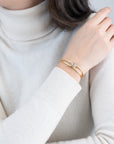 Silver Soho Cord Bracelet