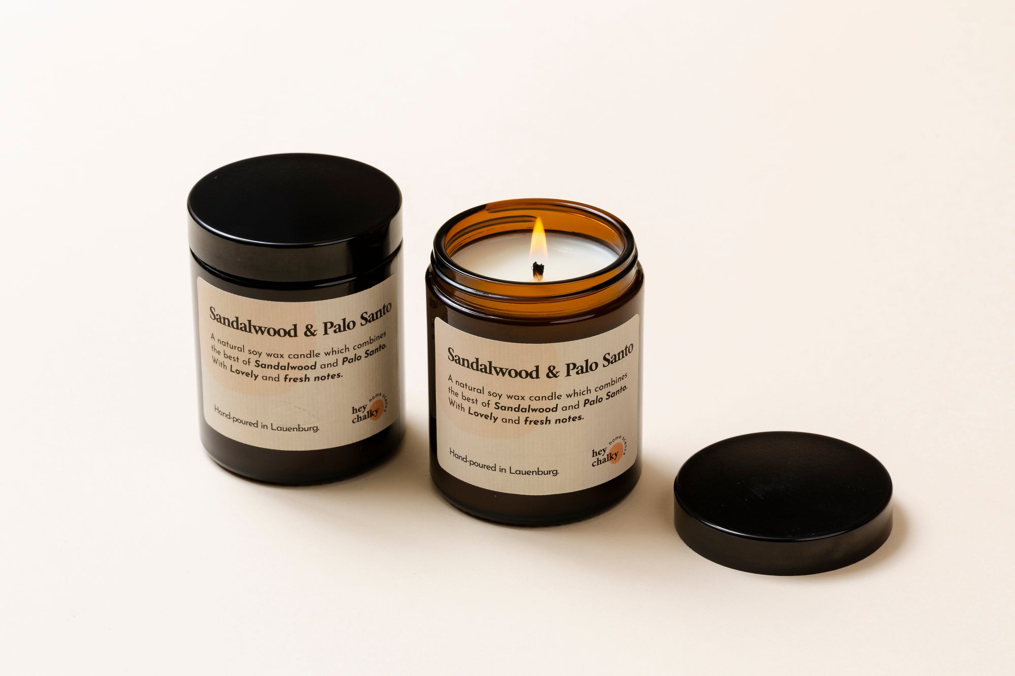 Sandalwood & Palo Santo 100 g Kerze-0