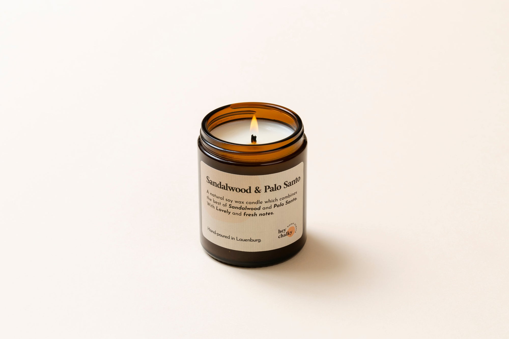 Sandalwood &amp; Palo Santo 100 g Kerze-2