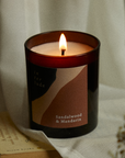 Sandalwood & Mandarin Scented Candle