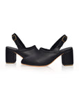 Savage Leather Slingback Heels-3