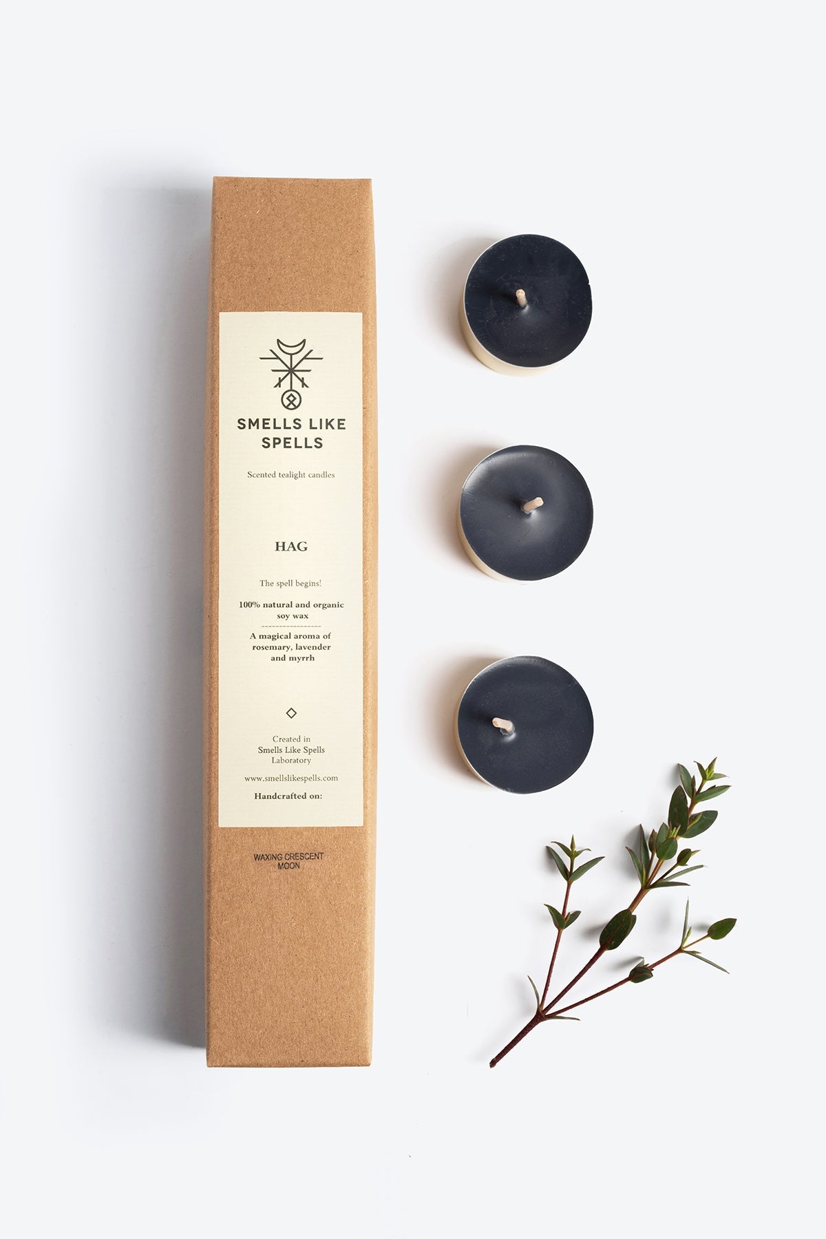 Soy-Wax Tealight Candles – Handcrafted for Tranquility &amp; Energy by Smells Like Spells at www.brixbailey.com