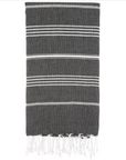 Pure Series: Sustainable Turkish Towel - Black-0