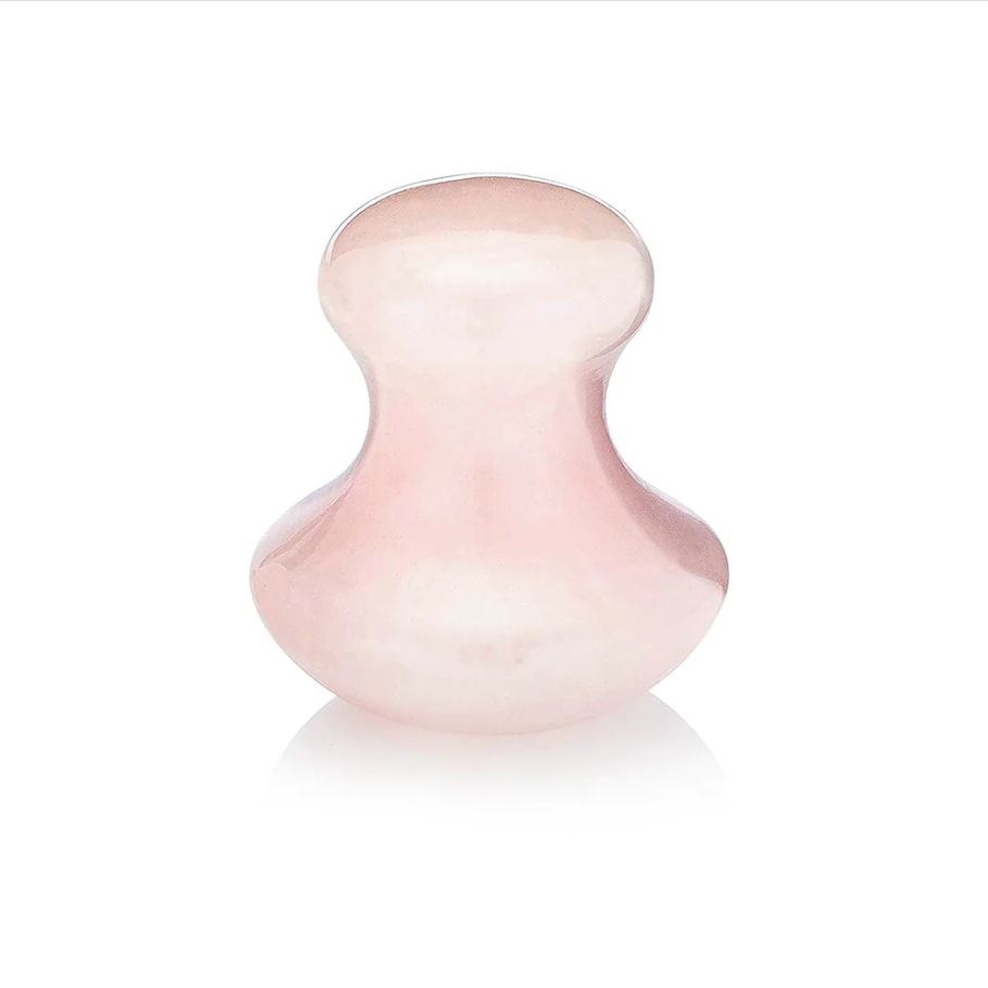 Rose Quartz Facial Tool | Ayurvedic Massage Stone-0
