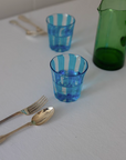 The Giorgio Tumbler in Turquoise, Set of Four