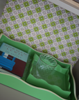 Allegra Wiggle Tray in Green