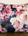 Jolanda floral velvet cushion, scatter cushions.