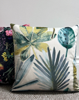 Rainforest velvet throw cushion, Scatter cushions