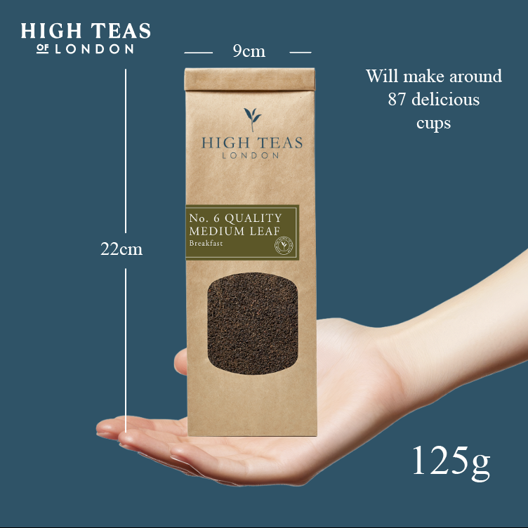 English Breakfast Loose Leaf Tea No.6 - Medium Leaf Black Tea