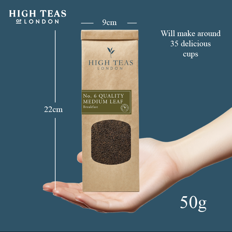 English Breakfast Loose Leaf Tea No.6 - Medium Leaf Black Tea