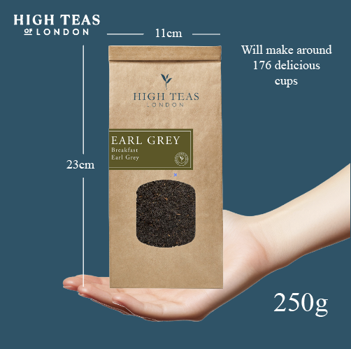 Breakfast Earl Grey Loose Leaf Tea - Bold Black Tea with Bergamot