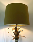Mustard Velvet Lampshade | French Drum Ceiling Light Shade | Bespoke Handmade Empire Lampshade