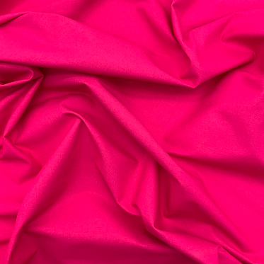 Cerise Pink Cotton Lampshade | Extra Tall Cylinder Ceiling Light Shade | Bespoke Handmade UK