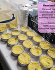 Lemon Calendula Body Scrub | Natural Exfoliating Sugar Scrub for Smooth, Glowing Skin | Vegan, Plastic-Free Skincare | 2 Size Options