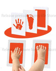 DIY Kit for Souvenir Feet/Handprints on white background Multivariant-15