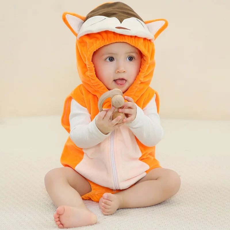 Multivariant Animal Disguise Costume for Babies-4