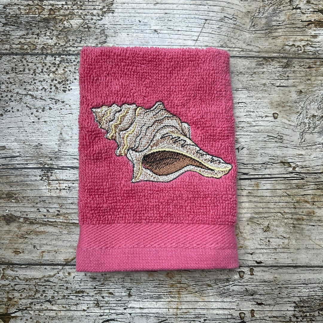Seashell Face Cloth
