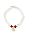 Selene Moonstone Mala Bracelet