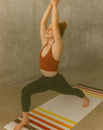 Yune Yoga Striped Yoga Mat OS76