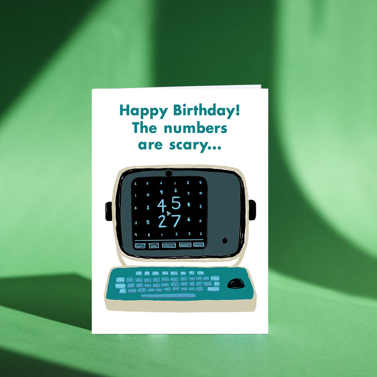 Severance MDR Birthday Card - The Numbers Are Scary