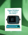 Severance MDR Birthday Card - The Numbers Are Scary