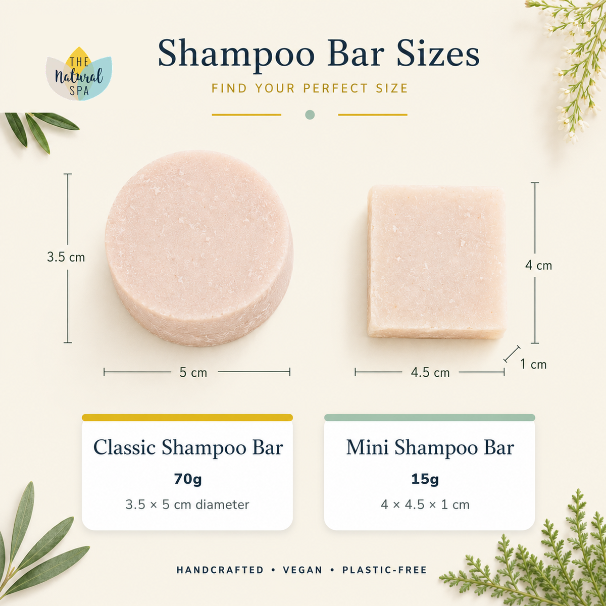 Discontinued Mini Shampoo Bars - Travel Size 15g