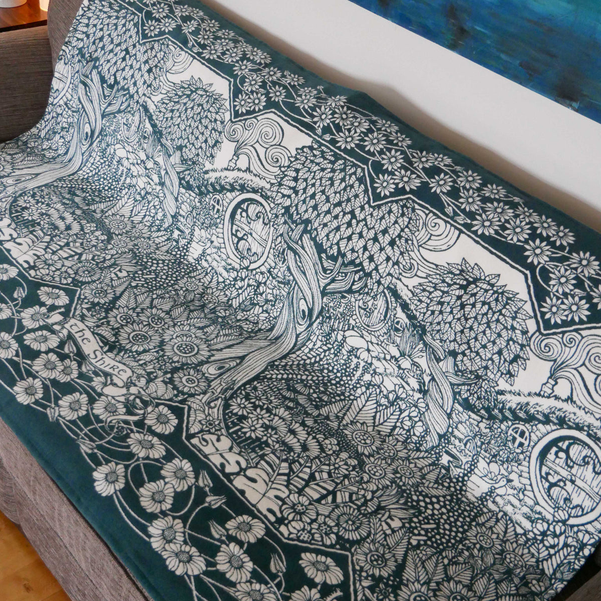 SHIRE™ Longbottom Yoga Blanket/Throw