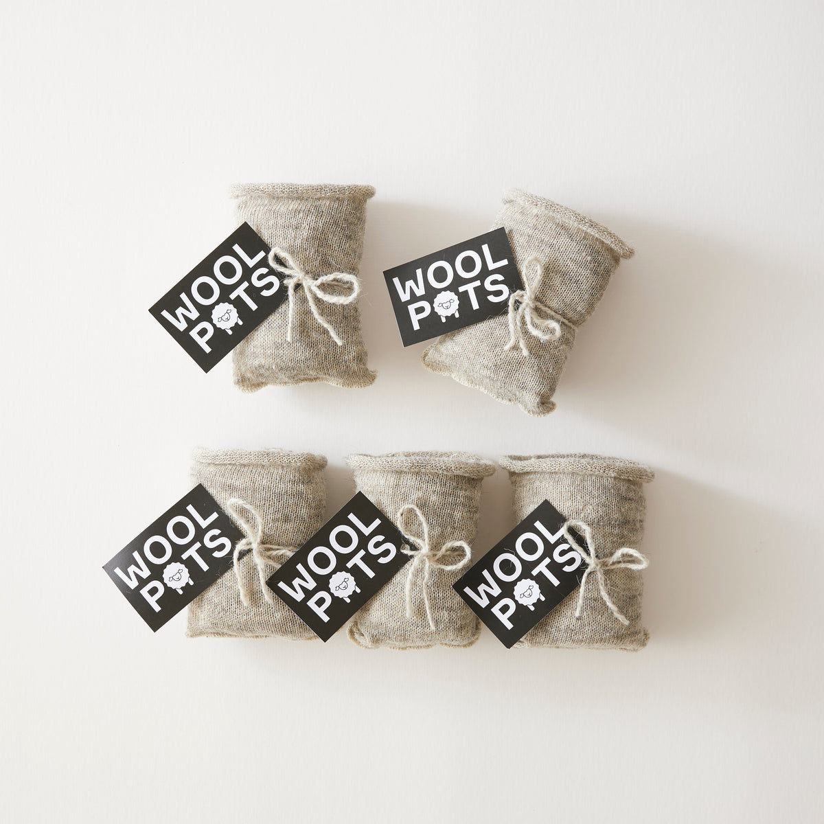 Biodegradable Pack Of 50 Regular Wool Pots