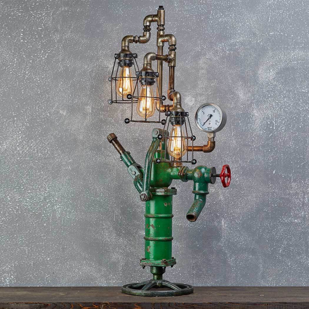 Short Spectacular Water Pump Lamp-3